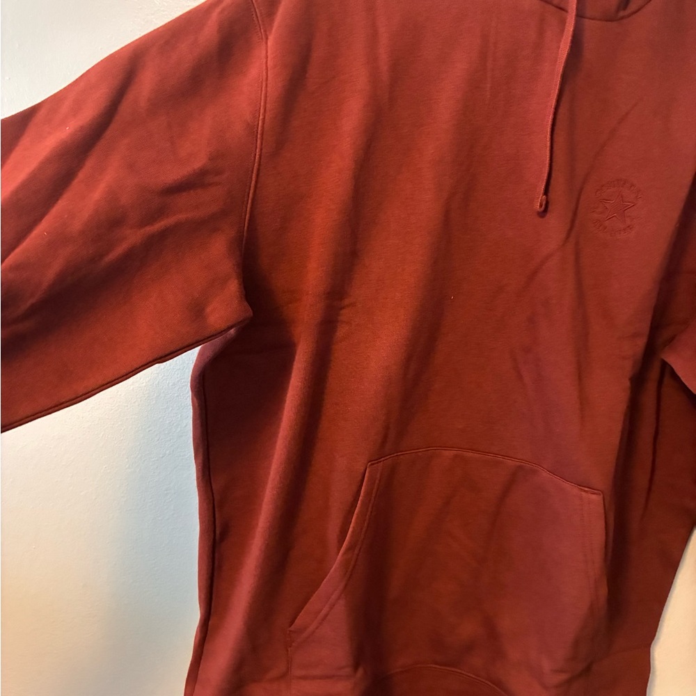 Men's Rust Performance Hoodie - Picture 3 of 6